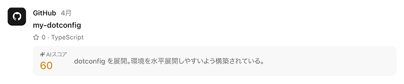記事・リポジトリを評価